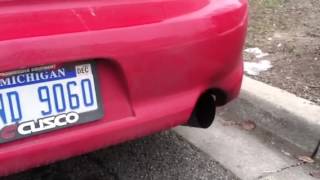 Evo VIII GSC S1 Cams Tomei Exhaust [upl. by Eednus]