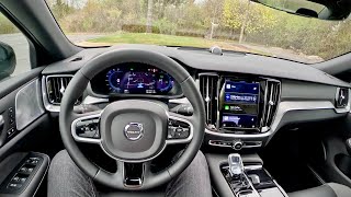 2023 Volvo S60 Recharge Plugin Hybrid T8 Ultimate Black Edition  POV Review [upl. by Ranit817]