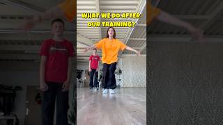 Tom amp Týna training when training is already over Authentic shuffle dance training video [upl. by Robert]