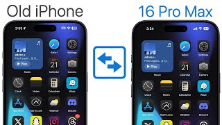 How to Transfer ALL Data from Old iPhone to iPhone 16 amp 16 Pro Best Way [upl. by Savina]