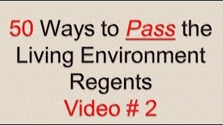 50 Ways to Pass the Living Environment Regents Video  2 Ribosomes [upl. by Ataga]