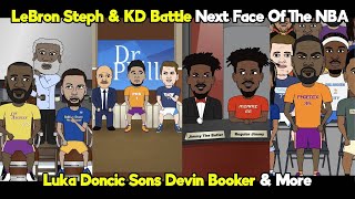 Sports Comedy Mash Next face of the NBA Bron KD amp Steph battle Luka vs DBook All Star game flop [upl. by Lurie993]