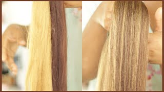 How To Blend Braiding Hair Colors  DIY Ombré  Custom Colors [upl. by Arlinda]