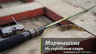 Мормышинг Окунь на городском озере [upl. by Stacee]