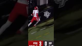 60YD PICK 6️⃣🏈🚫🏹  Zemaiah Vaughn Utah picksix bigtwelve collegefootball wilbsports [upl. by Gnurt714]