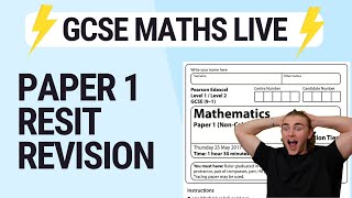 ⚡️ GCSE MATHS REVISION ⚡️ [upl. by Asiruam517]