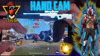 HANDCAM AWM  quotTutorial and Settingsquot  Lorem Free Fire  4K [upl. by Bivins]