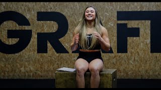 CROSSFIT LICENSED REP IT OUT QUALIFIER 3 WITH ATHLETE EMILY STEEL [upl. by Drahcir]