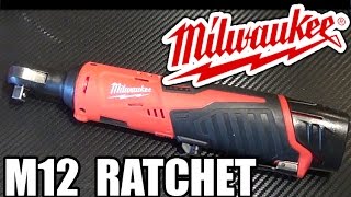 Milwaukee 38 M12 Ratchet Review amp Test [upl. by Assetniuq608]