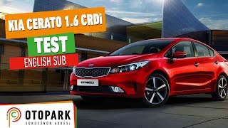 Kia Cerato 16 CRDi Concept Plus  TEST  English Subtitled [upl. by Hniht621]