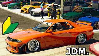 What JDM Car Meets Are Like In GTA Online [upl. by Wilkens100]