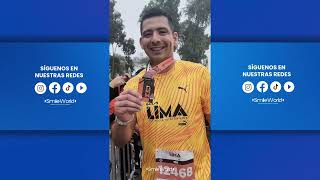 Odontólogo runner en la media maraton de Lima junto a sus pacientes [upl. by Rubia]