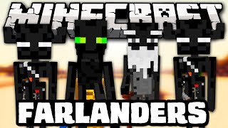 Minecraft NOVOS ENDERMEN  Poderes Cajados Mobs  Farlanders Mod [upl. by Nodle]