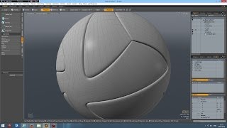 The Foundry MODO  Modeling the Adidas Brazuca Ball [upl. by Gnues]