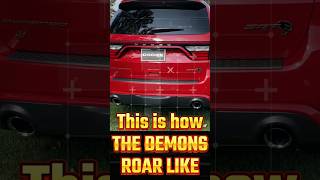 How DEMONS ROAR Like Durango Hellcat vs EscaladeV Exhaust Note cars4indie [upl. by Ayekal]