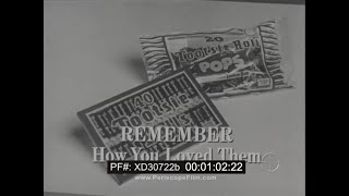 1960s TOOTSIE ROLL amp TOOTSIE ROLL POPS CANDY TELEVISION COMMERCIAL XD30722b [upl. by Saum874]