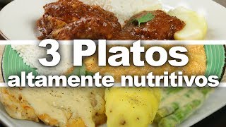 3 Platos altamente nutritivos  Sabores del Perú [upl. by Aviv]