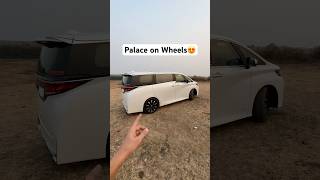 Palace on Wheels😍 ft Toyota Vellfire Executive Lounge [upl. by Pauiie]