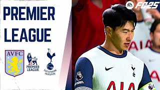 FC 25 Aston Villa Vs Tottenham  Premier League 2425 Full Match  PS5™ 4K60 [upl. by Tavish]