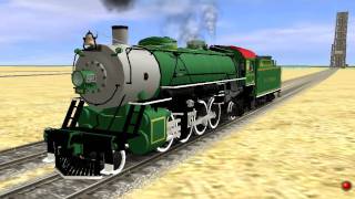 Trainz SR 4501 Custom Whistle [upl. by Laved]