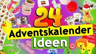 24 ADVENTSKALENDER Geschenkideen zum befüllen für Freundin Mama Papa Freund Männer Kinder BFF [upl. by Darken]