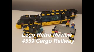 Retro Review Lego 4559 Cargo Railway  Lego aus einem Konvolut [upl. by Deuno681]