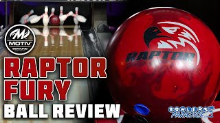 MOTIV Raptor Fury 4K  Bowling Ball Review  Bowlers Paradise [upl. by Chevy99]