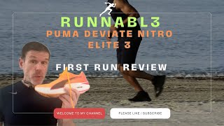 PUMA Deviate Nitro Elite 3 First Run Review  How Fast is This Shoe [upl. by Topliffe]