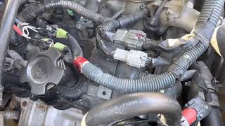 2004 Nissan Xterra changing the ignition sensor switch and crank shaft position sensor [upl. by Byron]