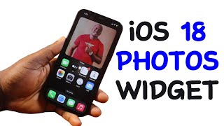 How to Add Photo Widget on iPhone iOS 18 Home Screen [upl. by Paten768]