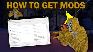 How To Get Mods On Gorilla Tag  Tutorial [upl. by Husain948]