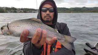 prefishing Kitsap Lake [upl. by Seedman]