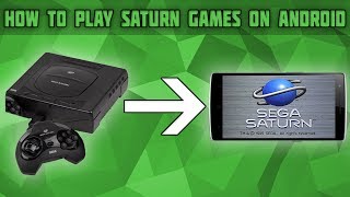 How to Play Sega Saturn Games on Android uoYabause setup tutorial Saturn emulator android [upl. by Stilwell]