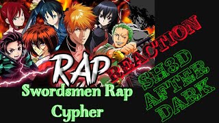 ANIME SWORDSMAN DRILL RAP CYPHER  Otaku Underworld x Rumbleworld  ZaWarudo  DB Reaction [upl. by Yanaj]