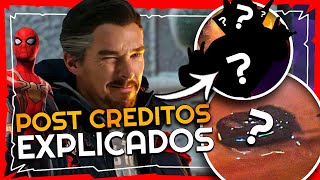 ¡SORPRESAS IMPORTANTES  EXPLICACIÓN de las 2 Escenas POST CREDITOS de SPIDERMAN NO WAY HOME [upl. by Navoj]