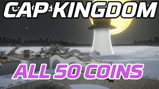 Super Mario Odyssey All Cap Kingdom Coins 50 purple local coins [upl. by Kisung]