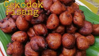 resepi cekodok pisang  jemput jemput pisang [upl. by Suki]