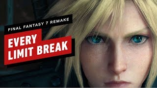 Every Limit Break in Final Fantasy 7 Remake [upl. by Boesch]