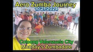 Monday Zumba Date Journey Coloong Valenzuela City Thanks to our Mondays Sponsors per Week [upl. by Alyce]