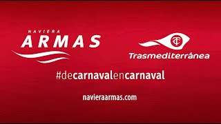 DeCarnavalEnCarnaval 🇮🇨  Grupo Armas Trasmediterránea [upl. by Pompea]