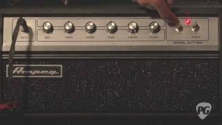 Video Review  Ampeg GVT15H Guitar Amplifier [upl. by Pierrepont167]