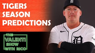 Detroit Tigers Season Predictions  The Valenti Show with Rico [upl. by Adoh290]