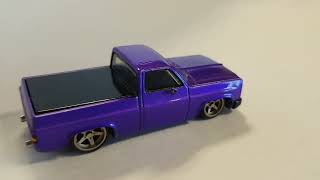 Wrapture Customs 1983 Chevy Silverado Hotwheels [upl. by Tatianas61]