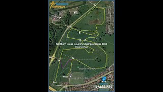 A recce of the 2024 Northern Cross Country Championships course in Sedgefield [upl. by Barnard]