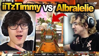 Albralelie vs iiTzTimmy in scrims Albralelie GIBBY META [upl. by Llerrit]