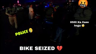 Bike SEIZED 💔 Exhaust Khona Par Gya 😥 [upl. by Ketchum782]