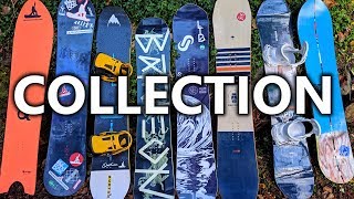 My Snowboard Collection Review [upl. by Sapowith]