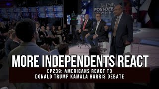 More Independents React  Donald Trump Kamala Harris Debate  Phil in the Blanks [upl. by Lattie859]