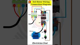 Dol Motor Wiring Connection Dol motor [upl. by Jorry]