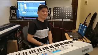 KURZWEIL KP110 Making Music amp MIDI Recording vlog 10 [upl. by Galvan]